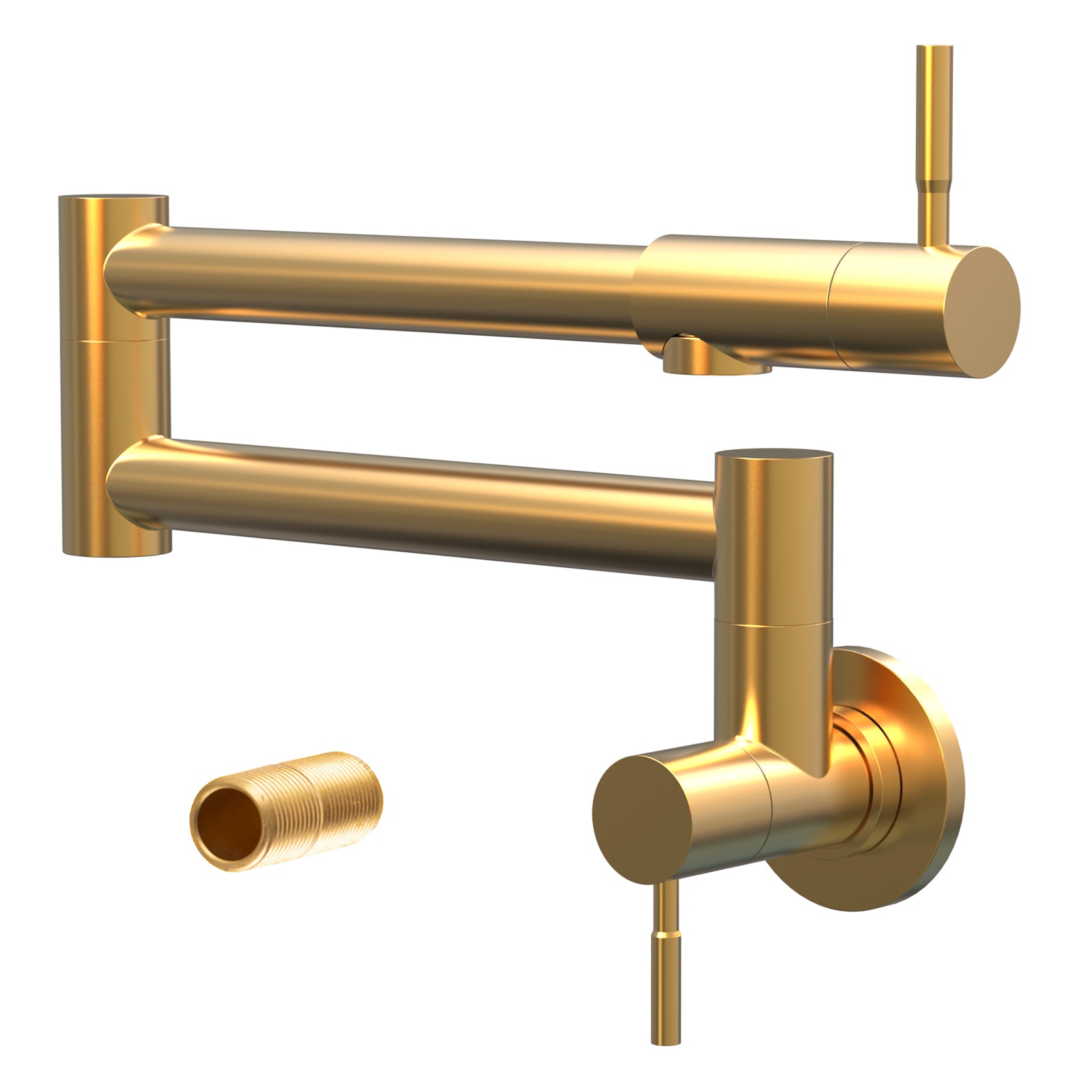 Besdor Pot Filler Faucet Stainless Steel Polished Gold